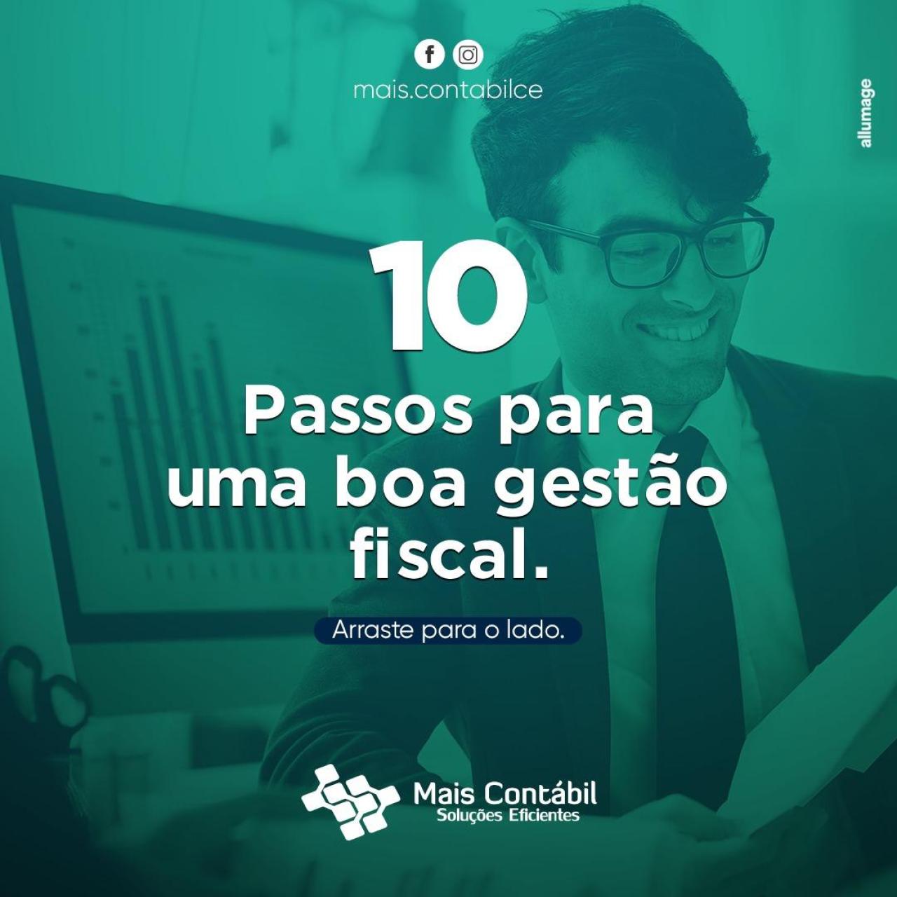 10 passos para uma boa gestão fiscal