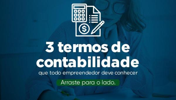 3 termos de Contabilidade 