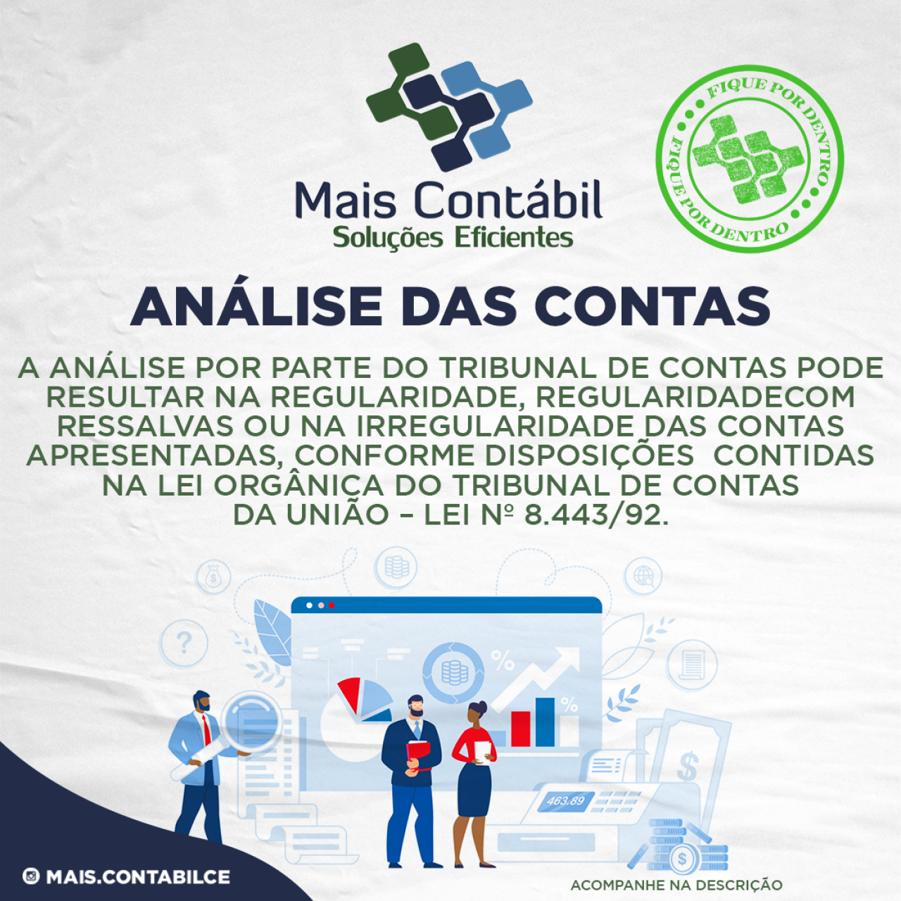Análise de Contas