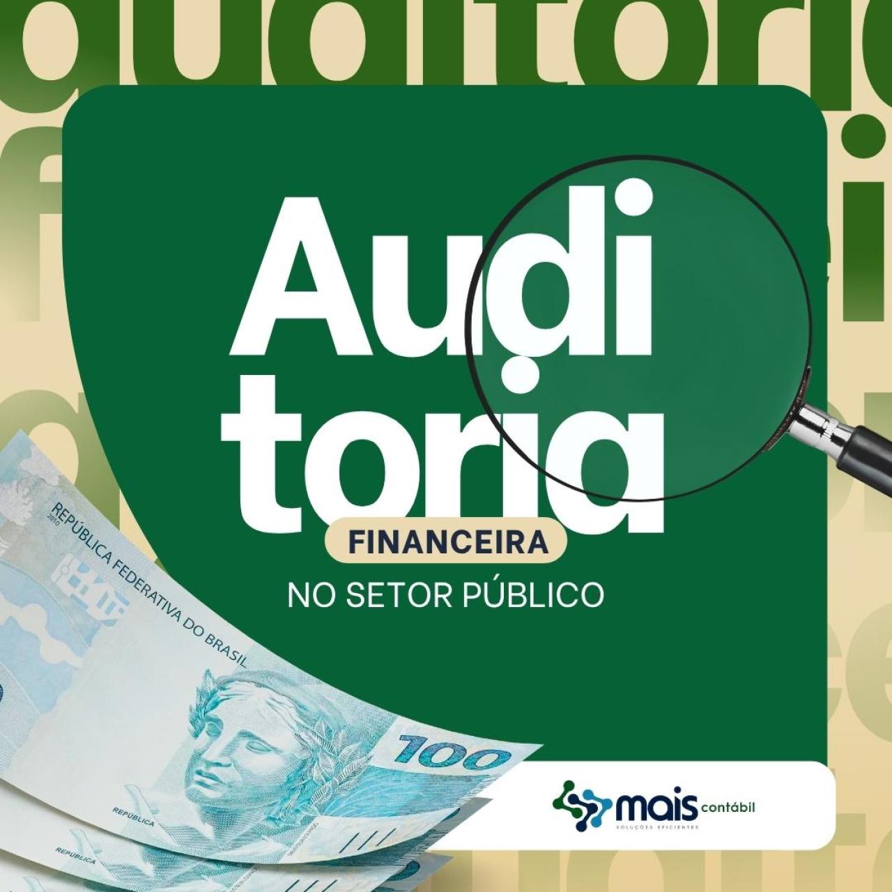 AUDITORIA FINANCEIRA NO SETOR PÚBLICO