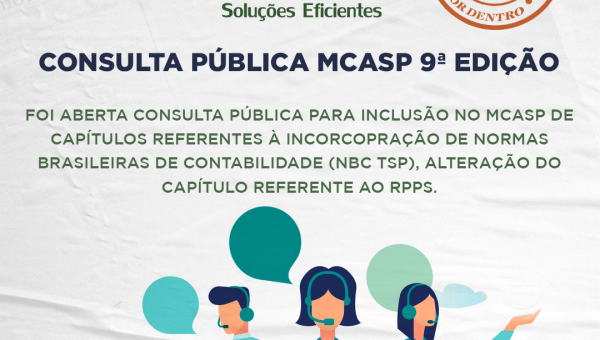 CONSULTA PÚBÇICA MCASP 9ª EDIÇÃO