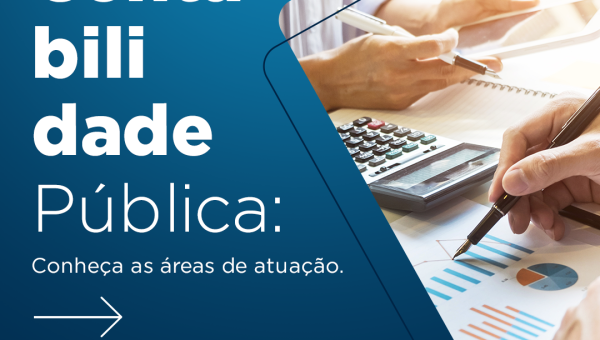 Contabilidade Pública: conheça as áreas de atuação. 