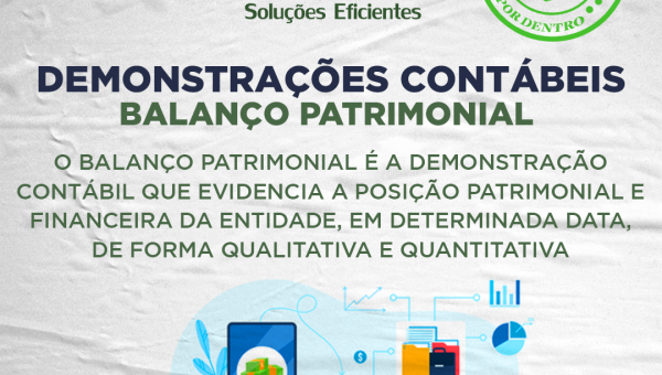 Demonstrações contábeis: 