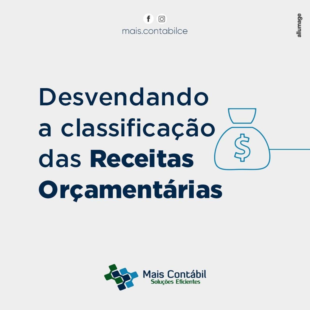 Desvendando a classificação das Receitas Orçamentárias