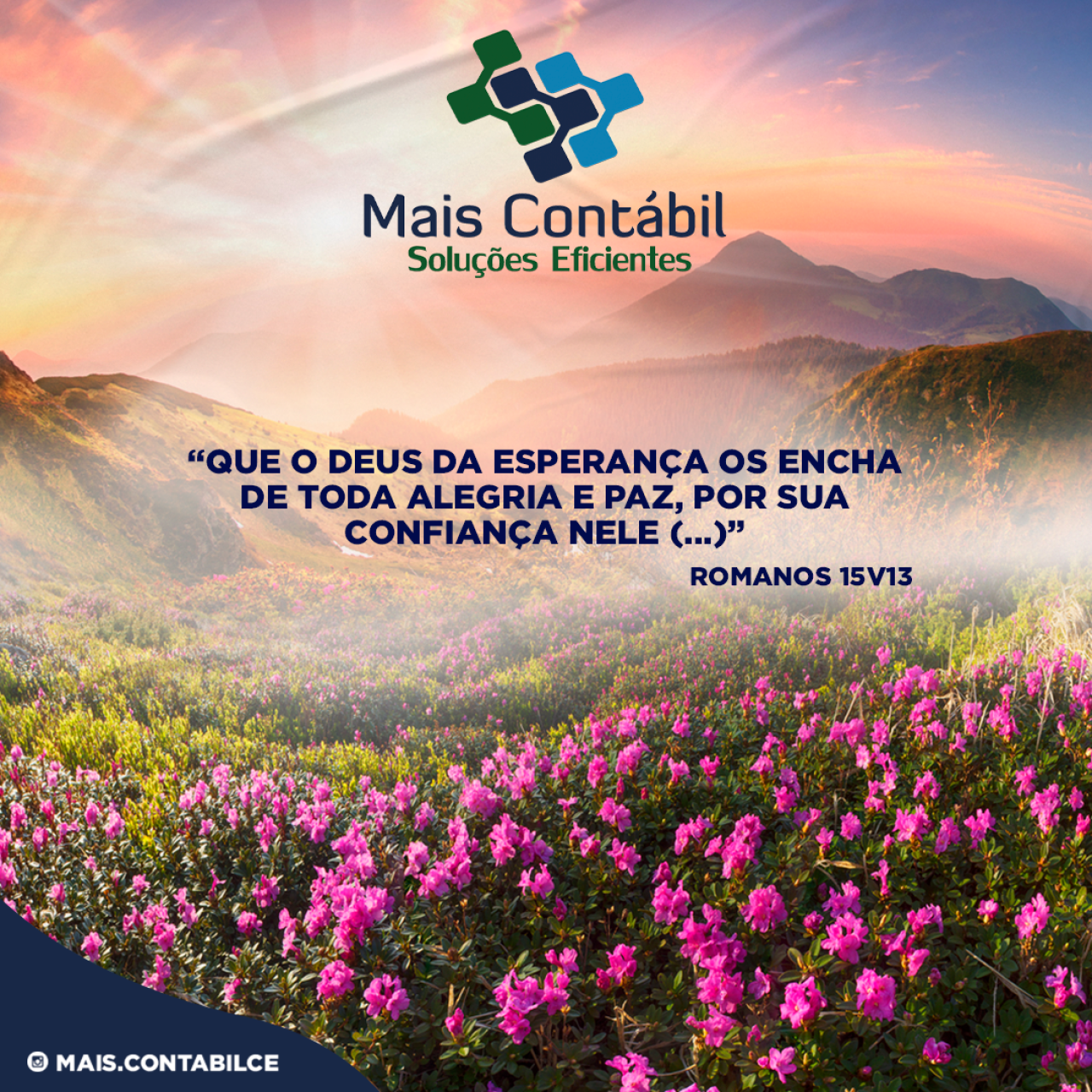 Deus da esperança.