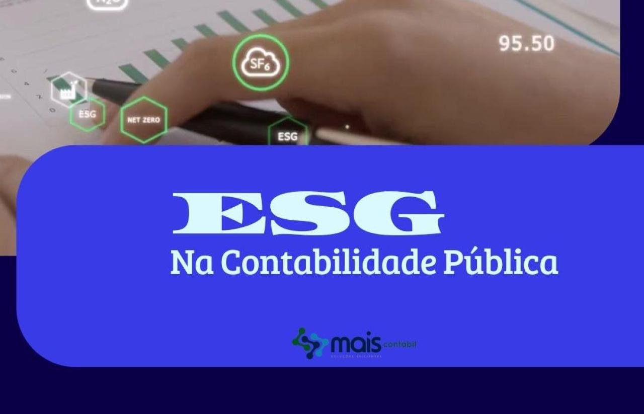 ESG NA CONTABILIDADE PÚBLICA