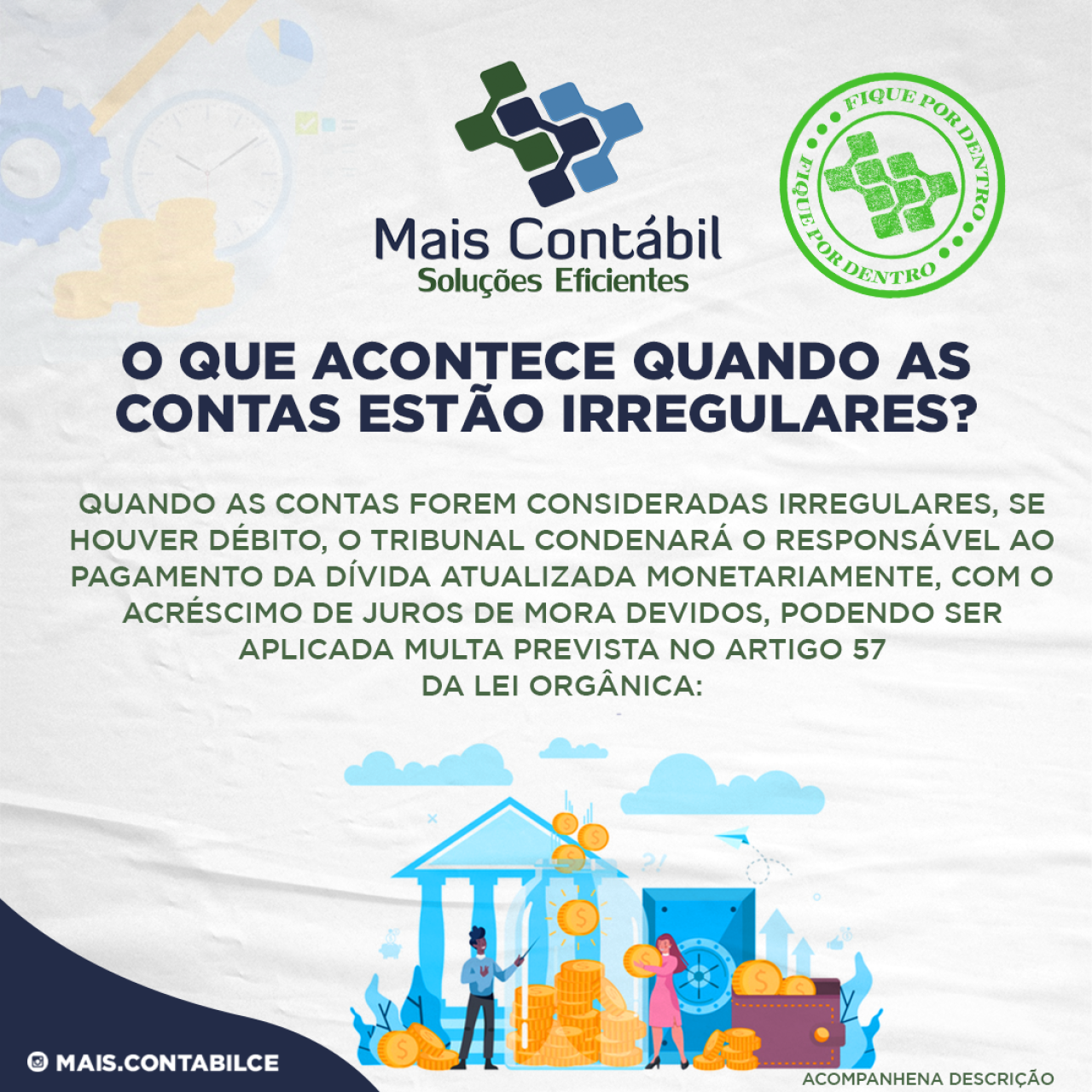 O que acontece