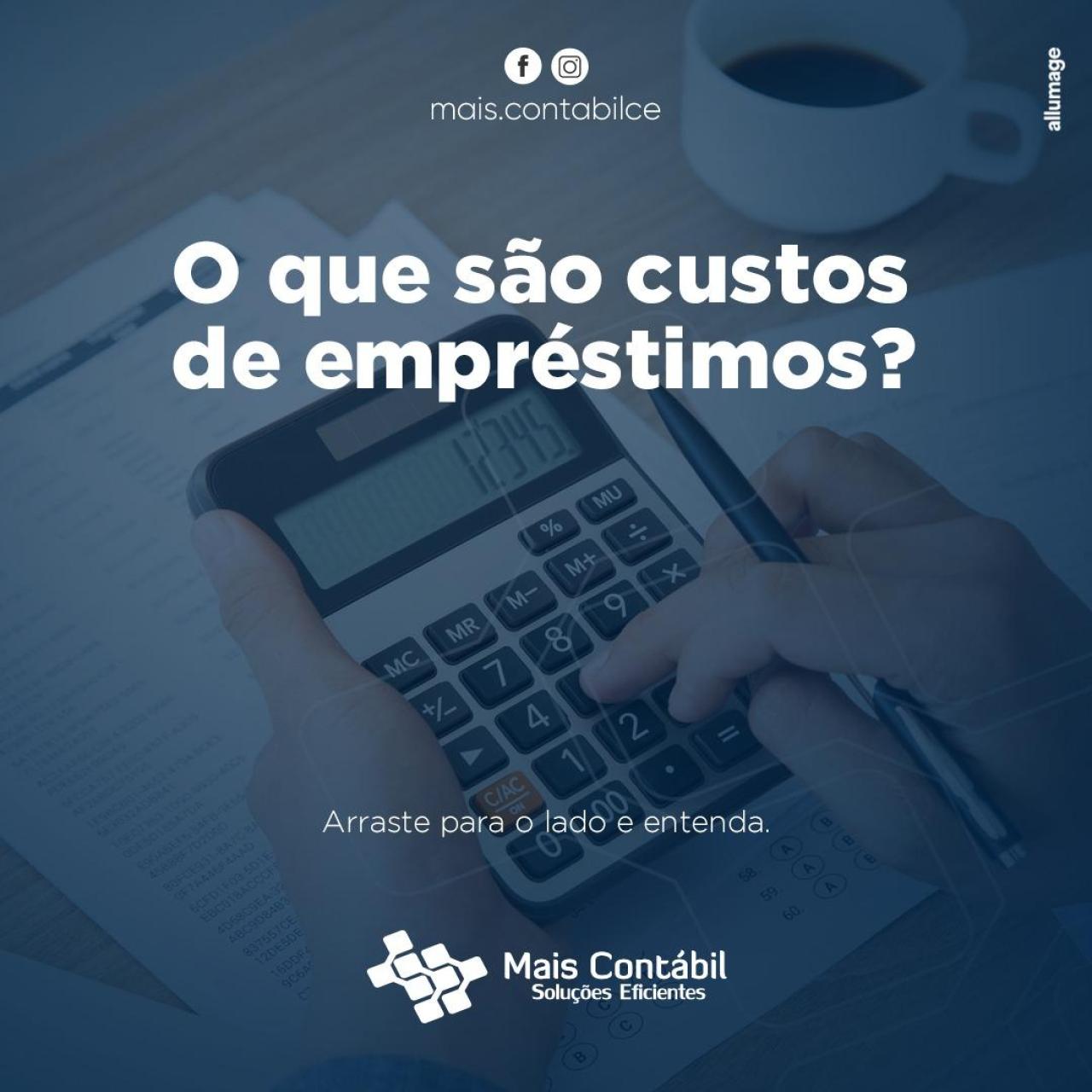 O que são custos de empréstimos?