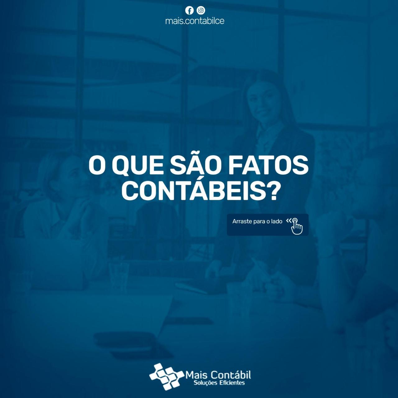O que são fatos contábeis?