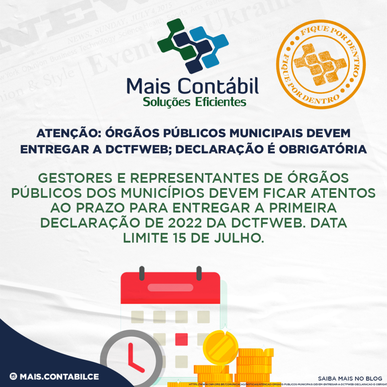 Órgãos públicos dos Municípios