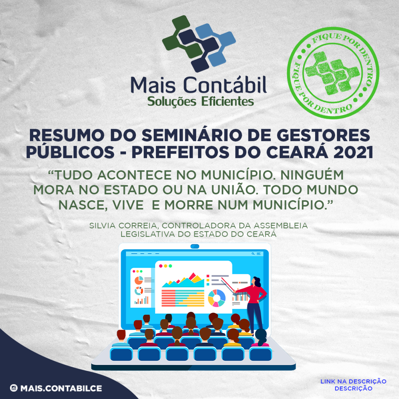 Palestra 1: Governança Fiscal Interfederativa -Alexandre Sobreira Cialdini, secretário de  Finanças e Planejamento do Eusébio-CE