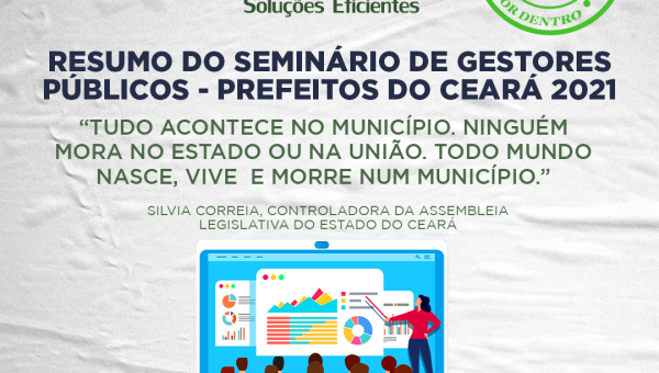 Palestra 1: Governança Fiscal Interfederativa -Alexandre Sobreira Cialdini, secretário de  Finanças e Planejamento do Eusébio-CE