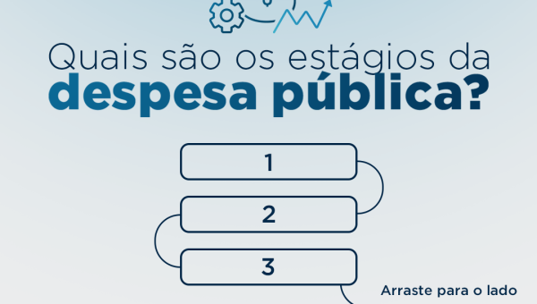 Quais são os estágios da despesa pública?