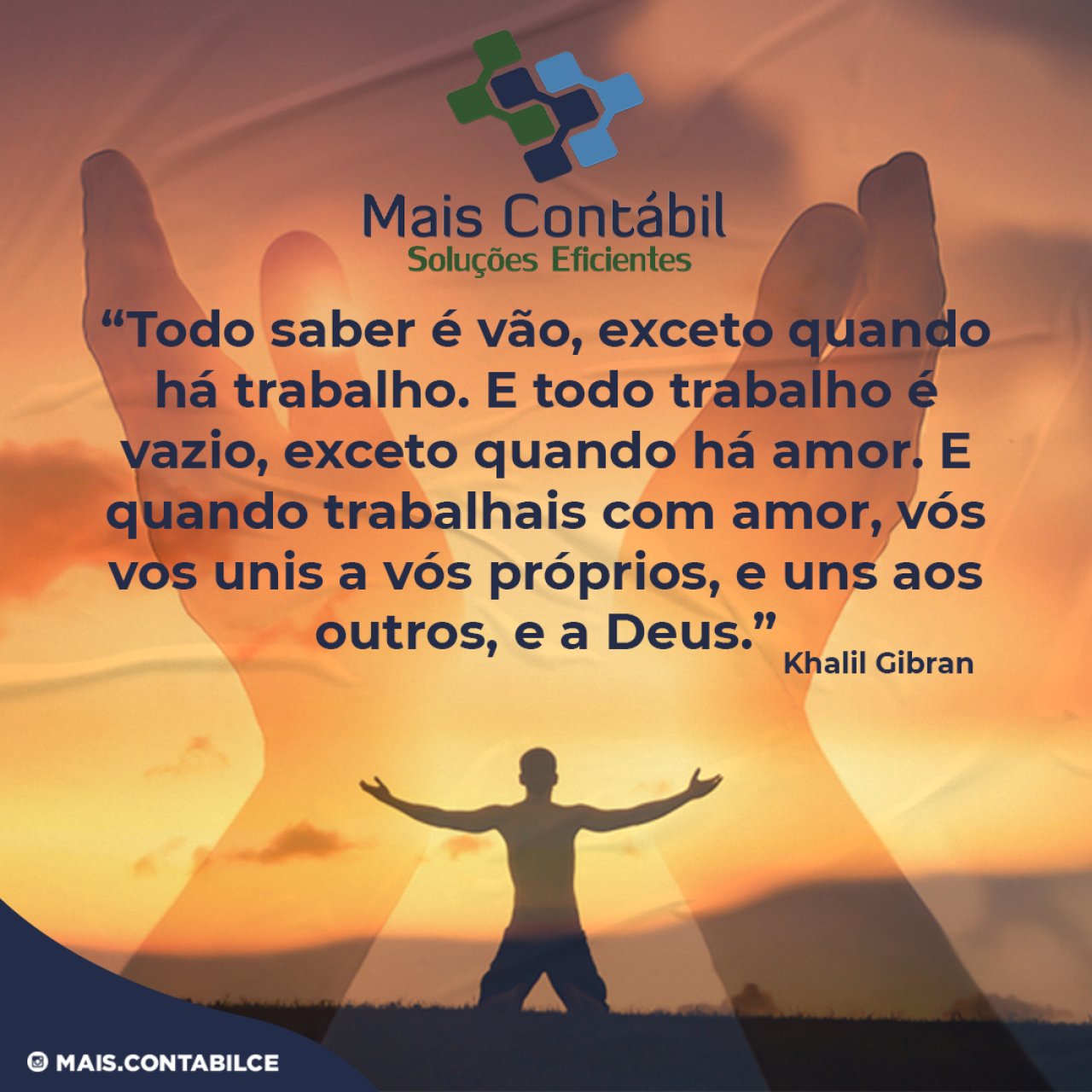 Todo trabalho é vazio.