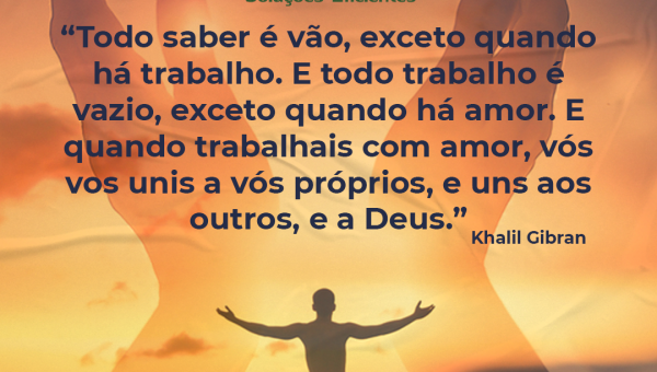 Todo trabalho é vazio.