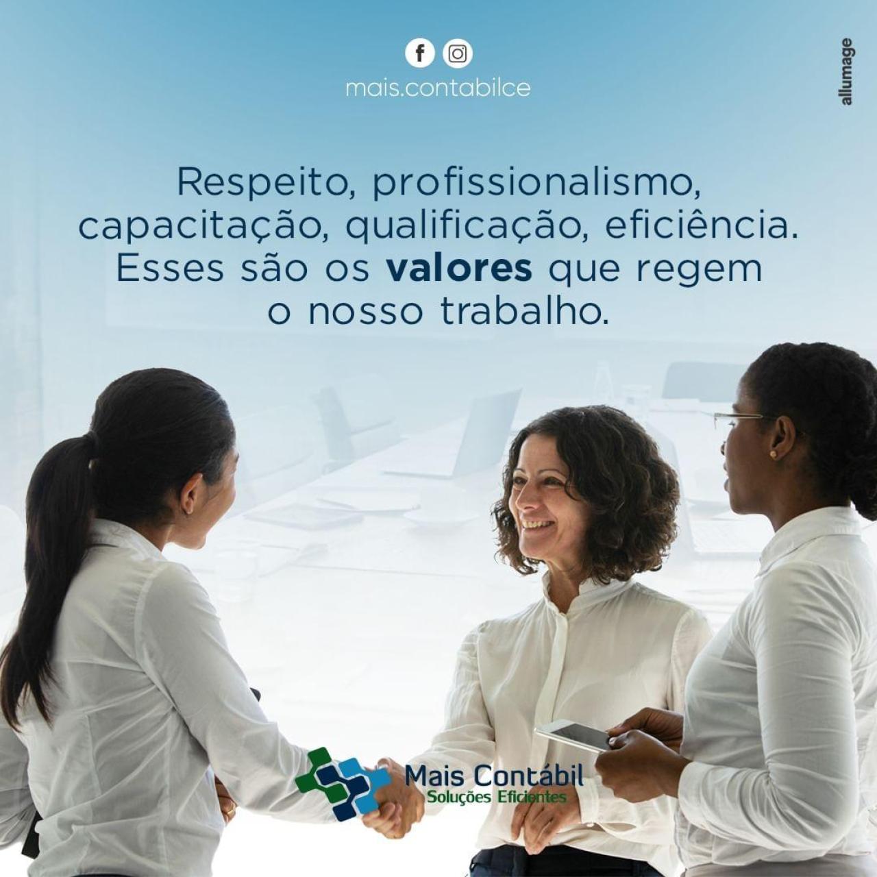 Valores que regem nosso trabalho.