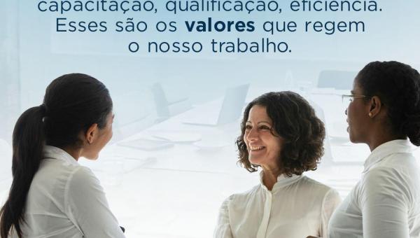 Valores que regem nosso trabalho.