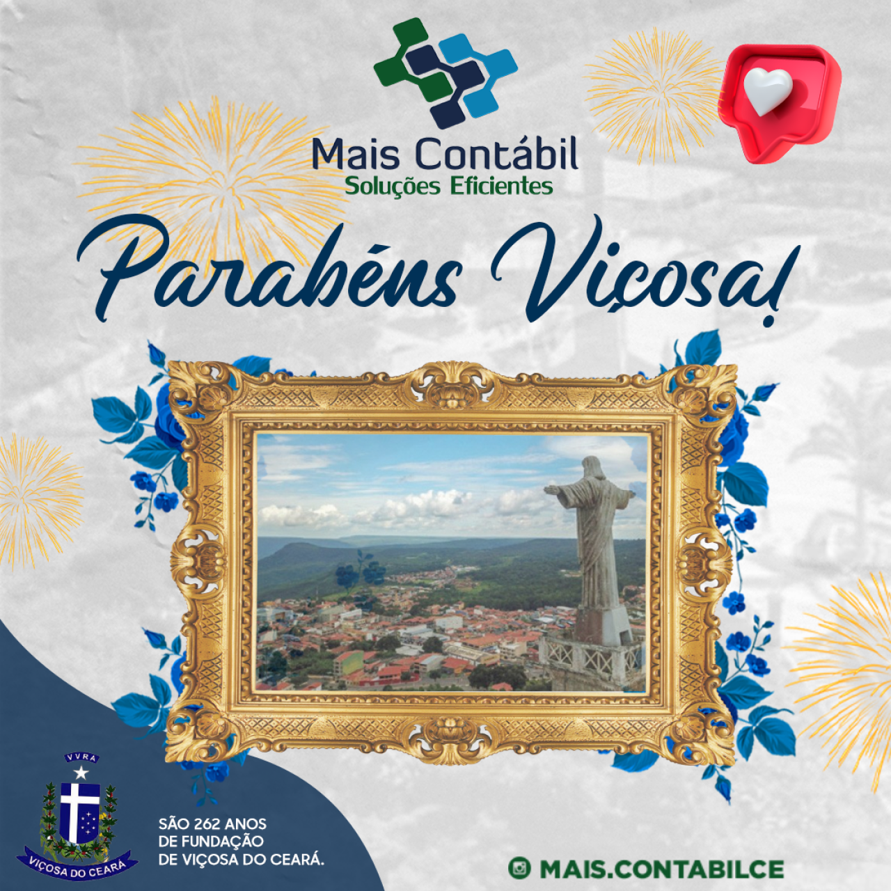 Viçosa do Ceará completa 262 anos de fundação